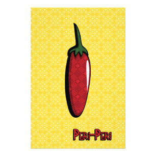 Foto Peri-Peri Chili Pepper Art Impressão