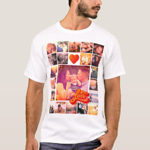 Foto personalizada amor cardíaco T-Shirt