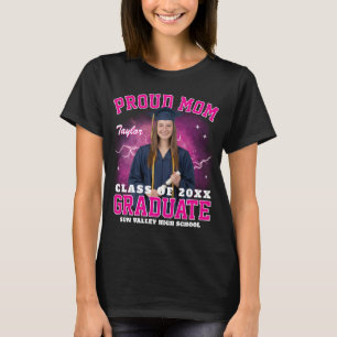 Foto Personalizada Camiseta de Graduação de Mãe Or
