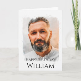 Foto Personalizada, Cartão de Aniversário