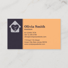 Foto personalizada Cartão de visita de assistência