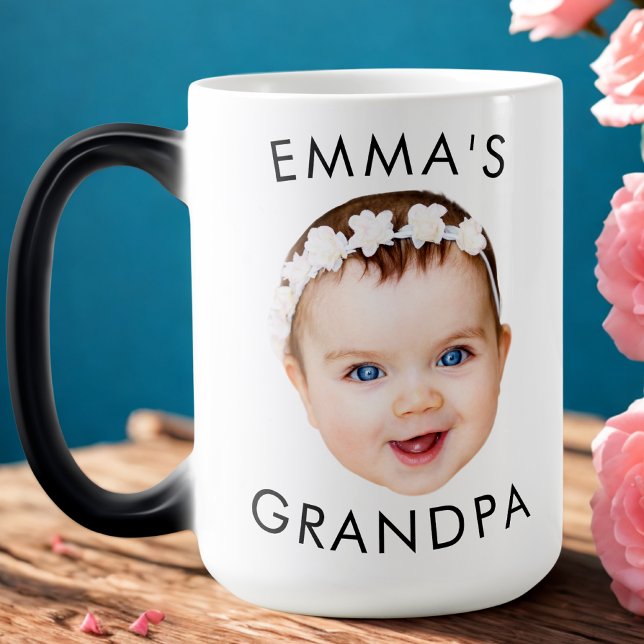 Foto personalizada com cara de caneca Vovô mãe Ani (Criador carregado)