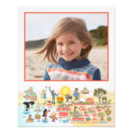 Foto personalizada com cena do SoCal