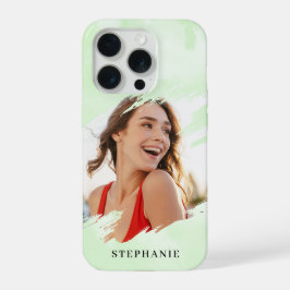 Foto Personalizada com Nome em Lavagem de Aquarela