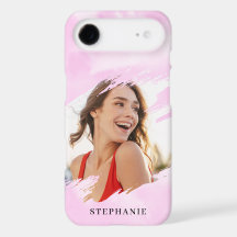 Foto Personalizada com Nome em Lavagem de Aquarela