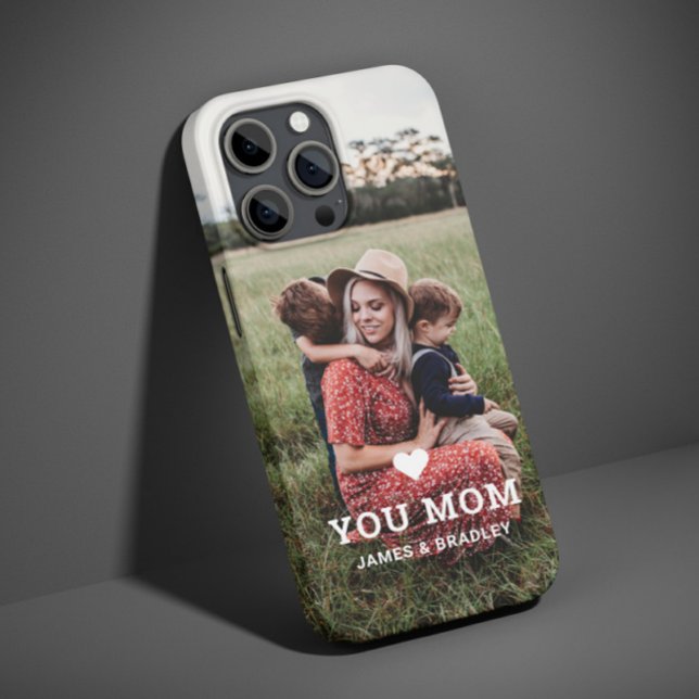 Foto Personalizada Coração Amor Você Mamãe (Criador carregado)