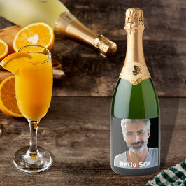 Foto personalizada de 50 anos saudação 50 homens c