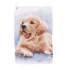 Foto Personalizada de Cachorro Pet Golfer Fofo