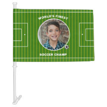 Foto personalizada de campo do futebol verde moder