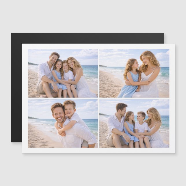 Foto Personalizada de Família (Frente/Verso)