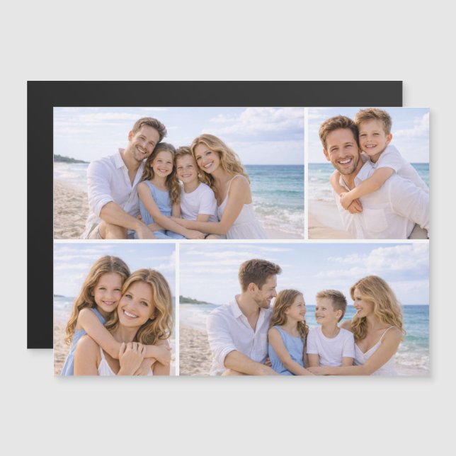 Foto Personalizada de Família (Frente/Verso)