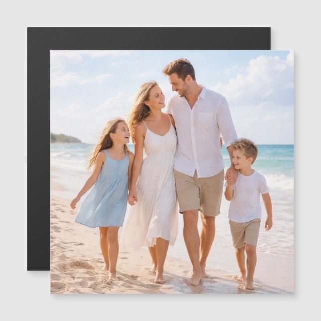 Foto Personalizada de Família (Frente/Verso)