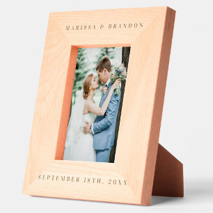 Foto Personalizada de Nomes de Casais de Casamento