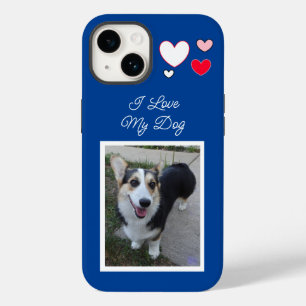 Foto Personalizada do Animal de Estimação Eu Amo m