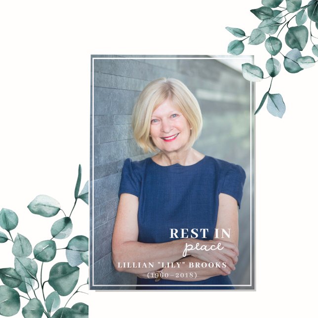 Foto personalizada do Cheio Funeral | Memorial de  (Criador carregado)