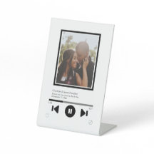 Foto personalizada do player de música