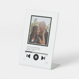 Foto personalizada do player de música