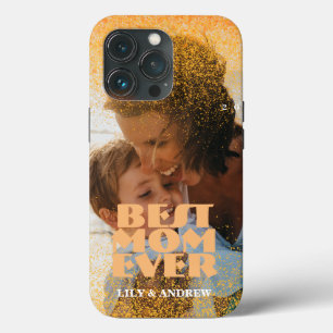 Foto personalizada do Silver Glitter da "Melhor Mã