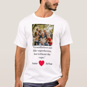 Foto personalizada do vovô T-Shirt