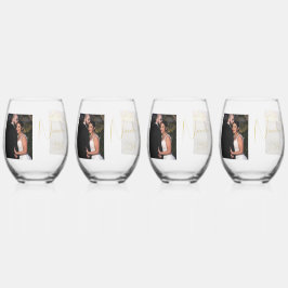 Foto Personalizada Dourada do noivo e do Groom