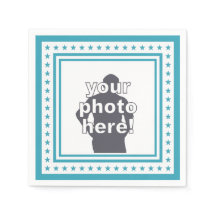 FOTO PERSONALIZADA E guardanapos de papel COR