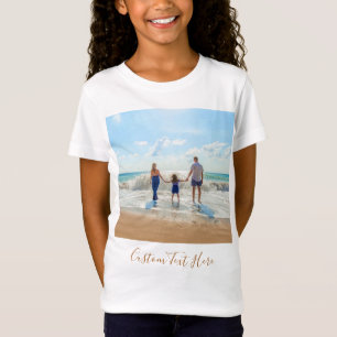 Foto personalizada e T-Shirt Design da sua família