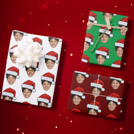 Foto personalizada engraçada Foto do Papai Noel Há