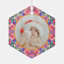 Foto Personalizada Feliz Natal Moderno Colorido