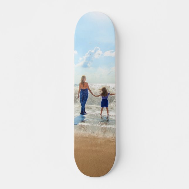 Foto personalizada no skate Seu Design de Fotograf (Frente)