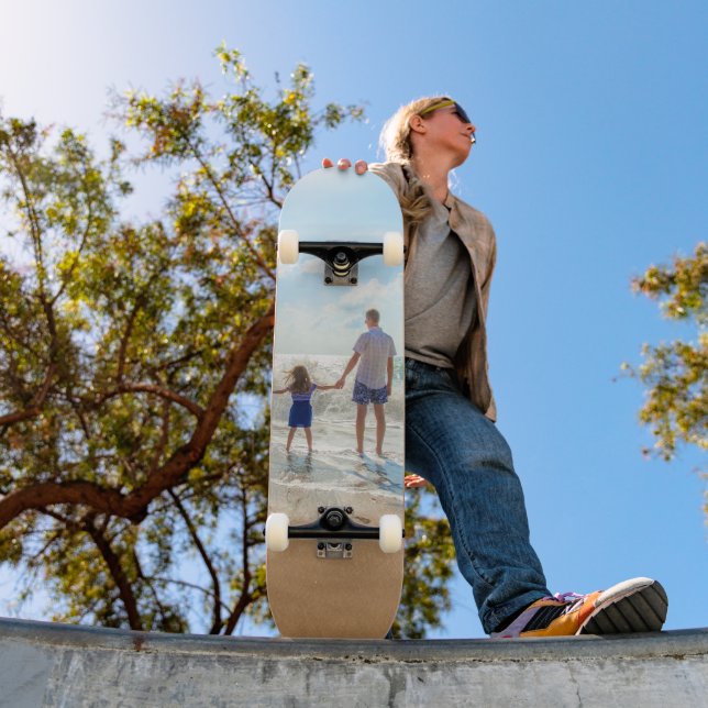Foto personalizada no skate Seu presente de fotos  (Ao ar livre 1)