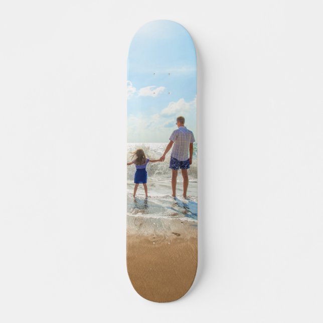 Foto personalizada no skate Seu presente de fotos  (Frente)