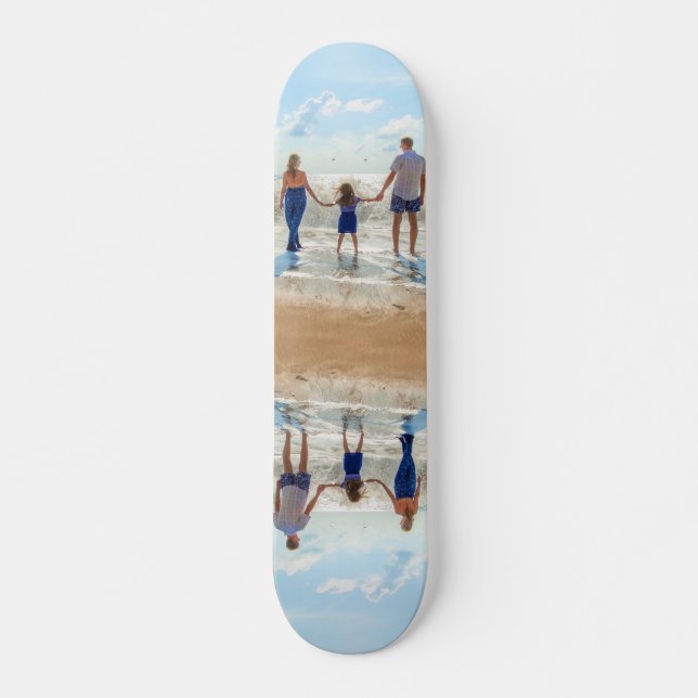 Foto personalizada personalizada skate Suas fotos (Frente)