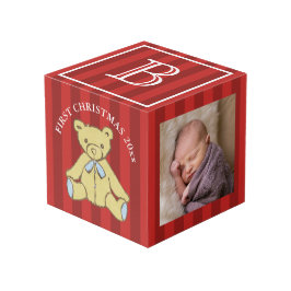 Foto personalizada primeiro Natal do bebé