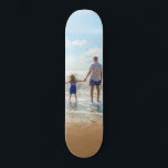 Foto personalizada skate Seu Design - Com PAI<br><div class="desc">Foto personalizada - Design único - Família personalizada/amigos ou presente pessoal - Adicione sua foto/texto - Redimensionar e mover elementos com a ferramenta de personalização!</div>