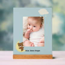 Foto personalizada sobre o símbolo da lua