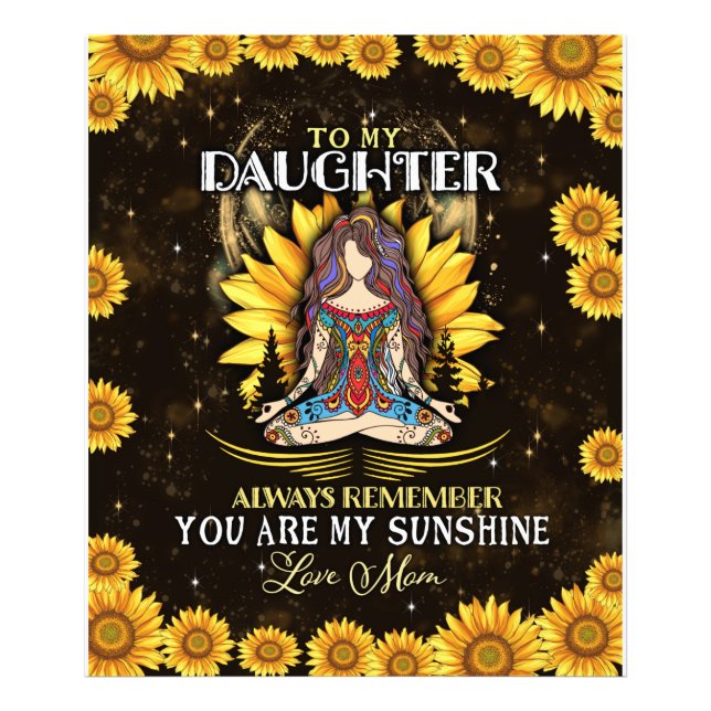 Foto Personalizado Para Minha Filha (Frente)