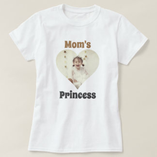 Foto personalizável da princesa T-Shirt