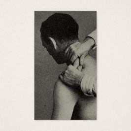 Foto personalizável de massagem Vintage Old Timey