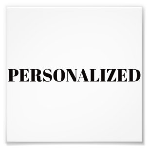 Foto Personalize o Seu