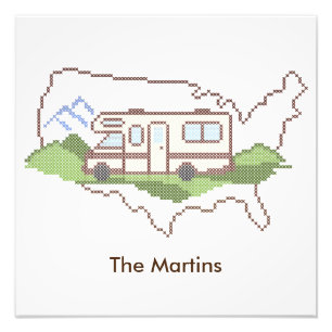 Foto Personalize o seu Poster de viagem para os EUA