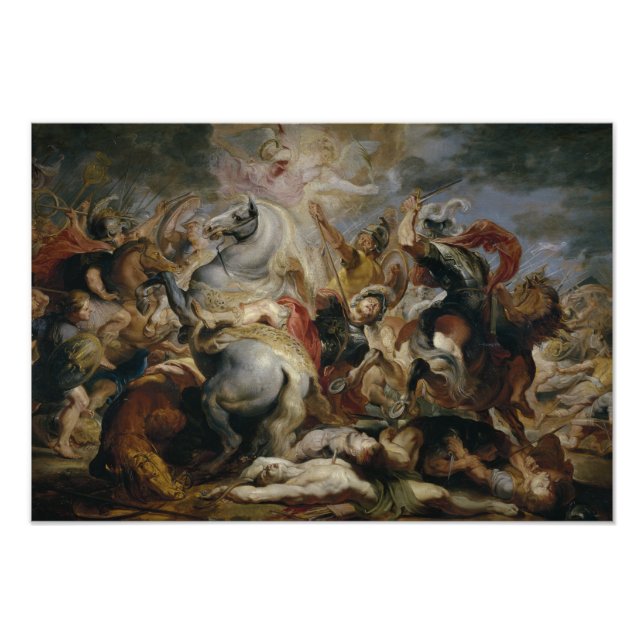 Foto Peter Paul Rubens - A morte de Decius Mus (Frente)
