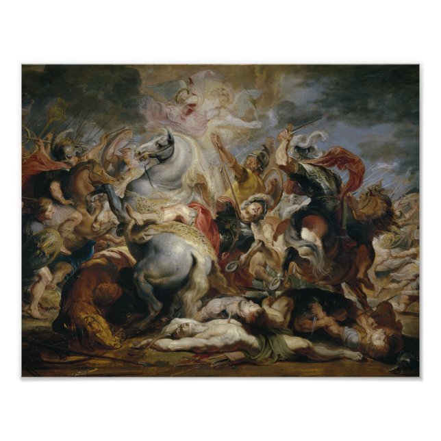 Foto Peter Paul Rubens - A morte de Decius Mus (Frente)