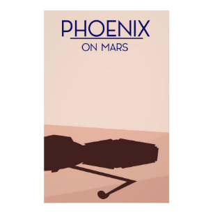 Foto Phoenix pousa em Marte.