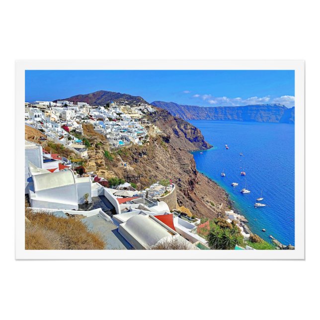 Foto Photo Enlargement Greece santorini  (Frente)