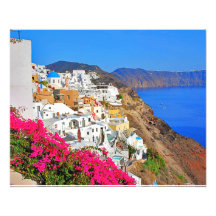 Photo Enlargement Greece santorini