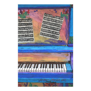 Foto Piano colorido