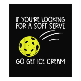 Foto Pickleball Soft Serve Get Sorvete Pickle Ball Me