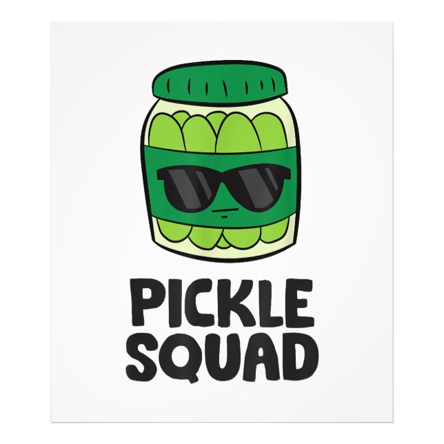 Foto Picle Lover Team Picles Engraçado Pickle Squad (Frente)