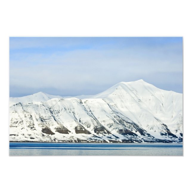 Foto Picos de neve Woodfjord Svalbard 2 (Frente)