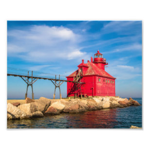 Foto Pier de Farol da Baía de Sturgeon